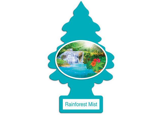 Little Trees Car Air Freshener Rainforest Mist 10 Pack