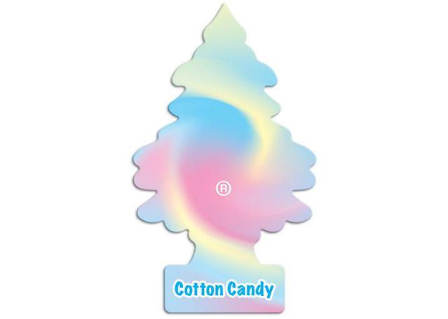 Little Trees Car Air Freshener Cotton Candy 10 Pack