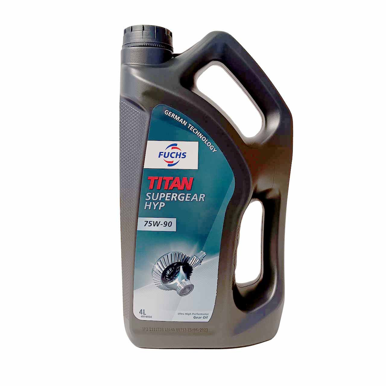 Fuchs Titan Supergear HYP SAE 75W-90 Gear Oil 4L 4814004