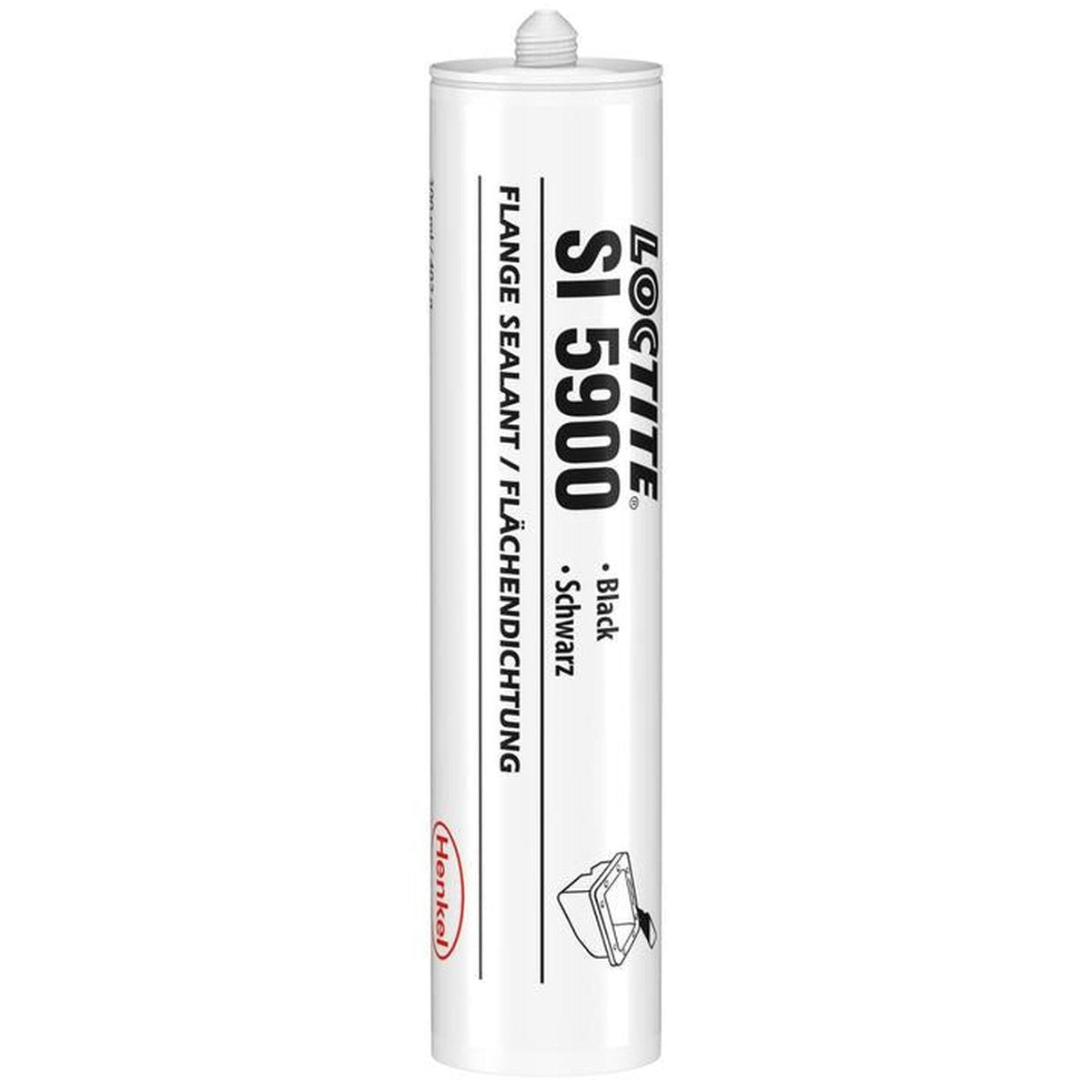 Loctite SI 5900 Silicone Black 300ml 20166