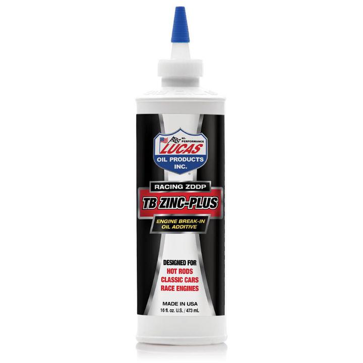 Lucas TB Zinc-Plus Engine Break-In Oil Additive 473ml 10063