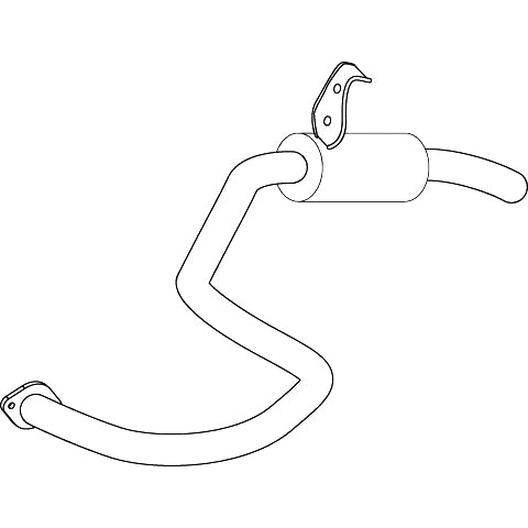 Redback Exhaust Muffler M1353