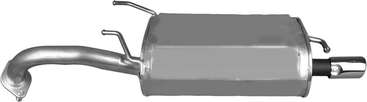 Redback Rear Muffler Std Replacement M4209