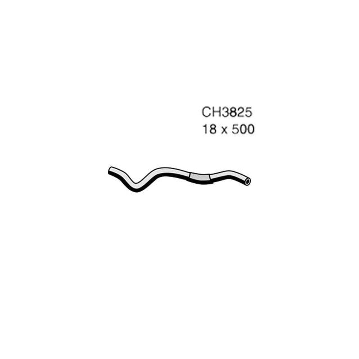 Mackay Radiator Hose CH3825
