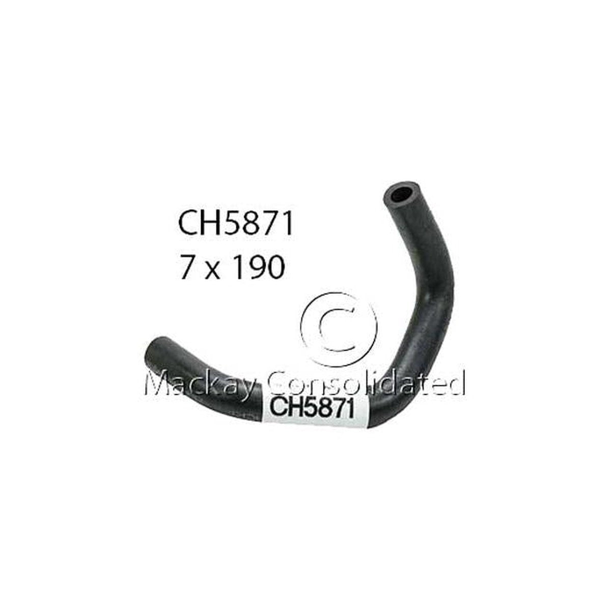 Mackay Throttle Body Coolant Hose CH5871