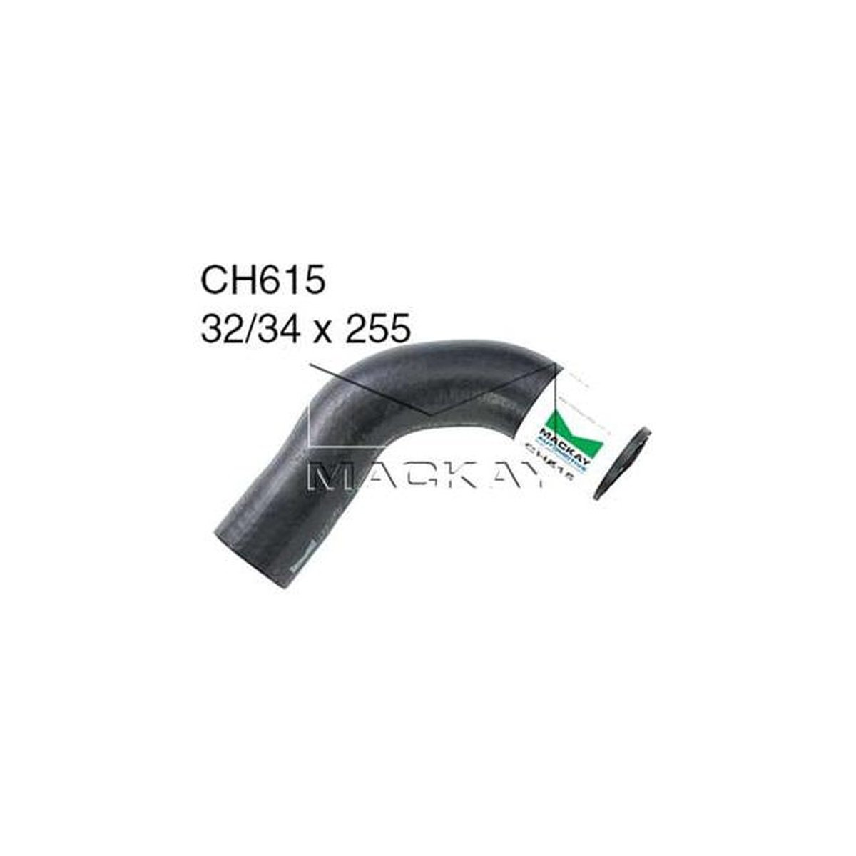 Mackay Radiator Hose Top CH615