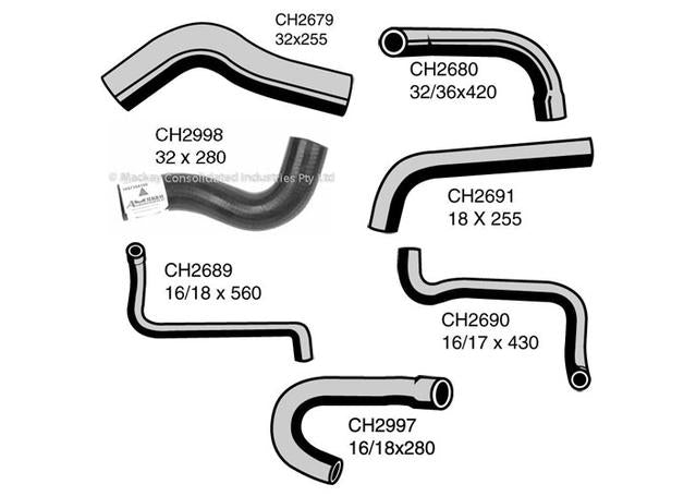 Mackay Hose Kit CHVP36