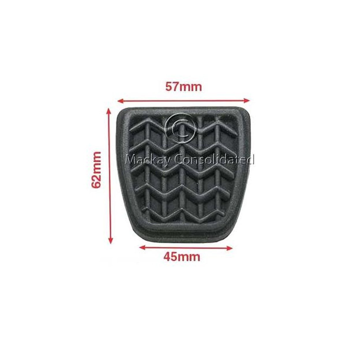 Mackay Brake Pedal Pad PP1044