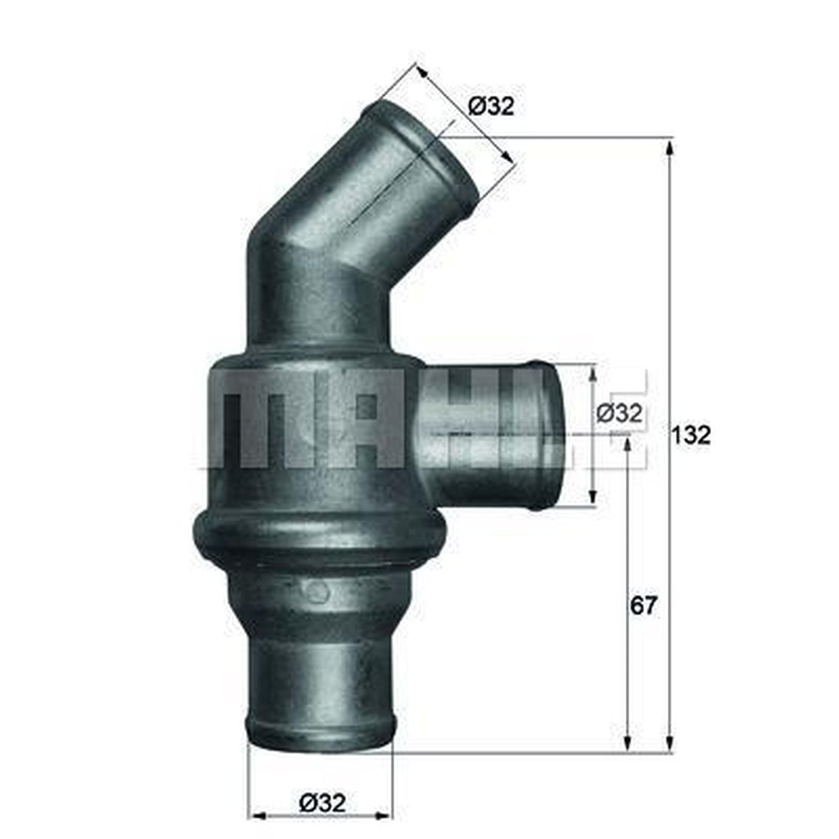 MAHLE Thermostat TH 16 80