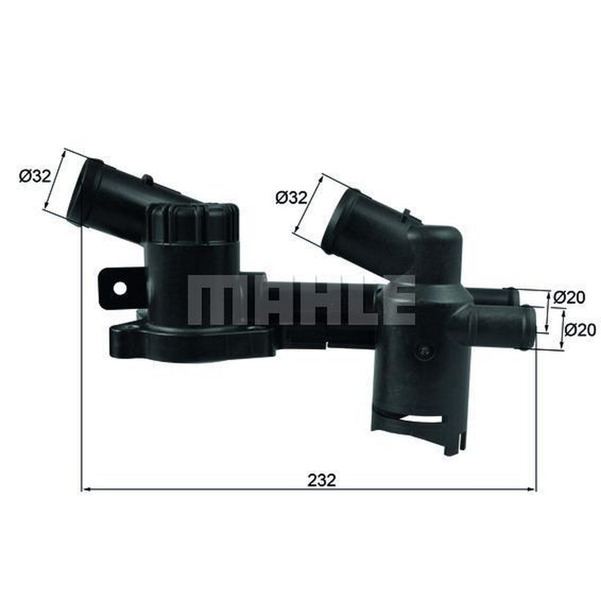 MAHLE Thermostat & Housing TH 52
