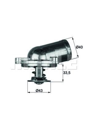 MAHLE Thermostat & Housing TI 22 87