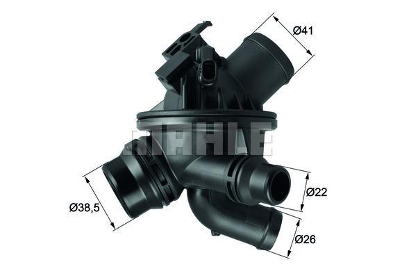 MAHLE Thermostat & Housing TM 21 103