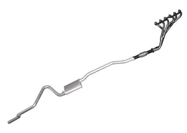 Manta 2.5" Exhaust With Extractors Fits Falcon XH 6Cyl Ute