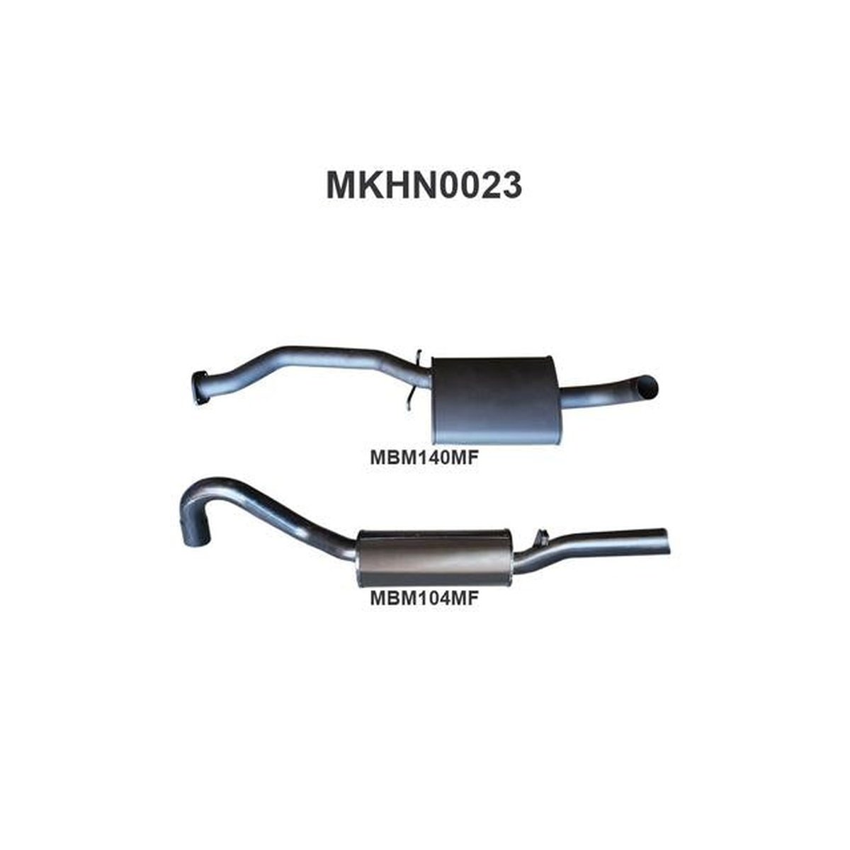 Manta 2.5" Cat Back Exhaust Quiet Fits VL Commodore 3.0L 6Cyl