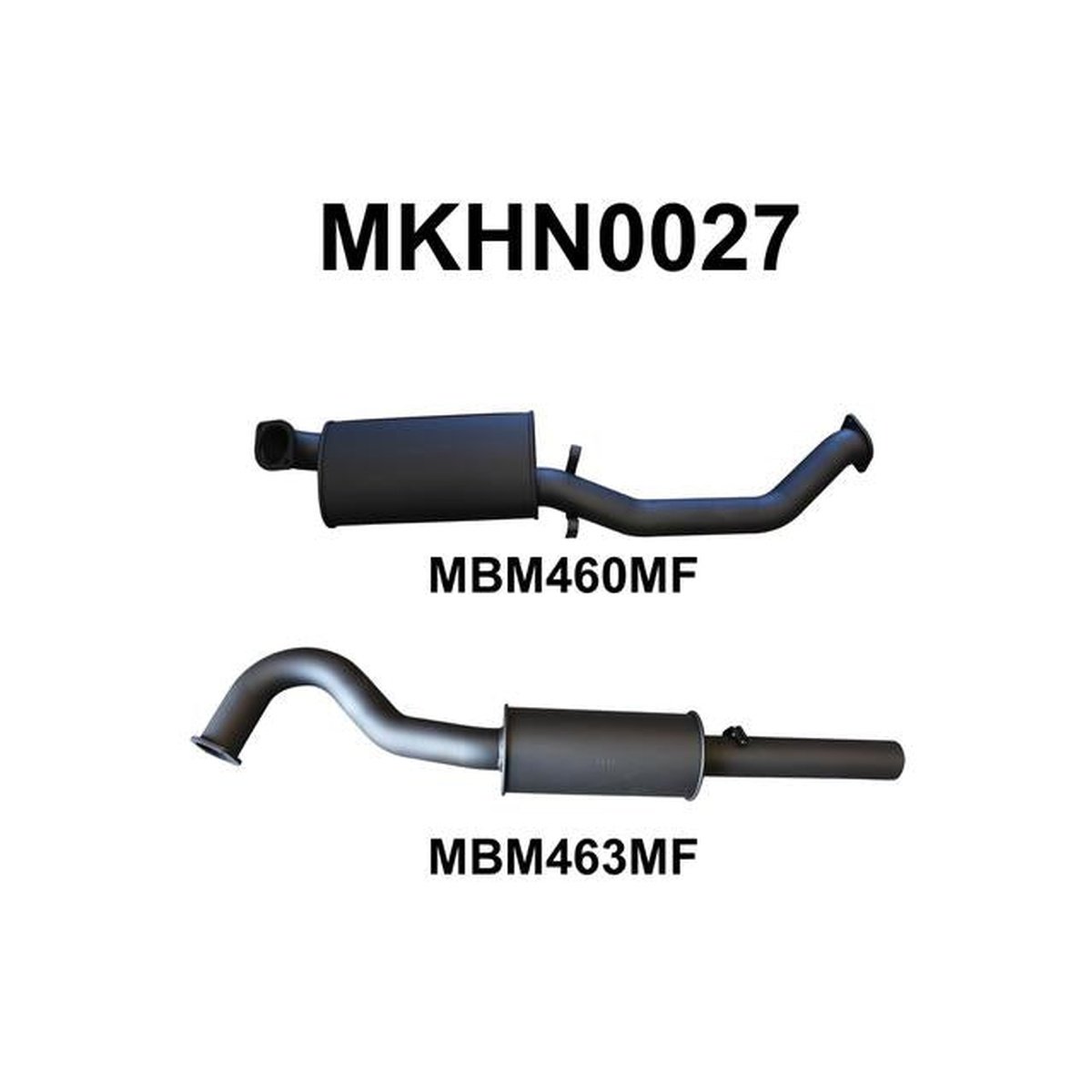 Manta 3" Cat Back Exhaust Quiet Fits VL Commodore 3.0L 6Cyl