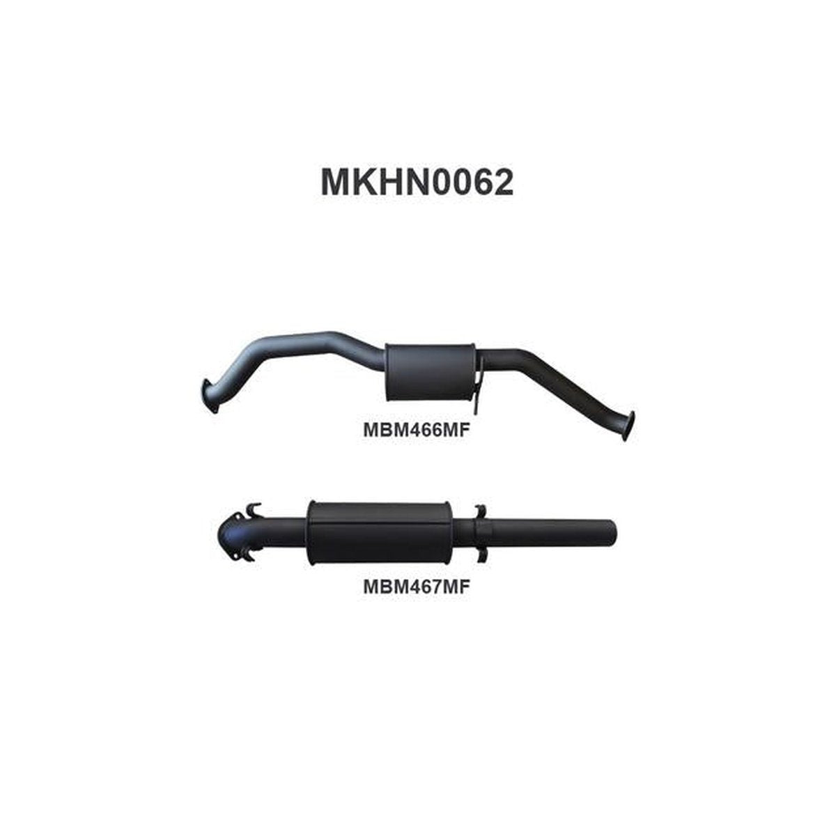 Manta 3" Cat Back Exhaust Quiet Fits VP VR VS Sedan 5L V8 IRS