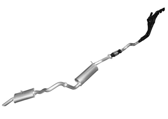 Manta 2.5" Exhaust With Extractor And Cat Quiet Fits Patrol GU 4.5L