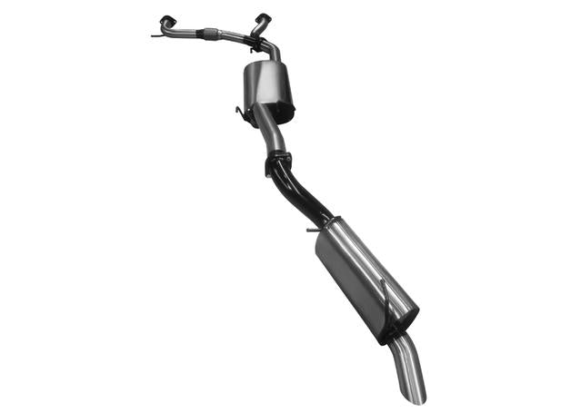 Manta 3" Cat Back Exhaust Quiet Fits Patrol Y62 V8 5.6L Wagon