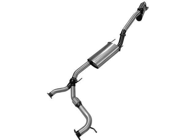 Manta 3" Cat Back Exhaust Quiet Fits Patrol Y62 V8 5.6L Wagon