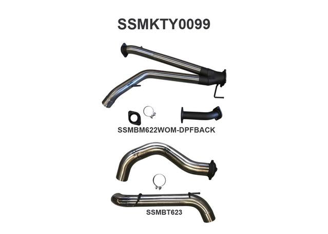 Manta Dpf Back System Pipe Only Fits VDJ200