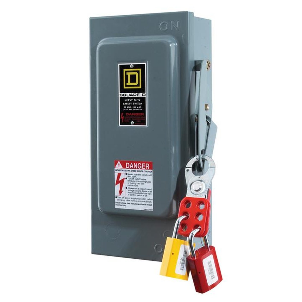 Master Lock Steel Lockout Hasp 6-Hole 25mm Jaw Clearance 0420