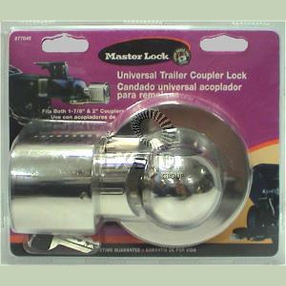 Master Lock Universal Trailer Coupler Lock Tool (fits 48mm, 51mm Couplers) 377 DAT