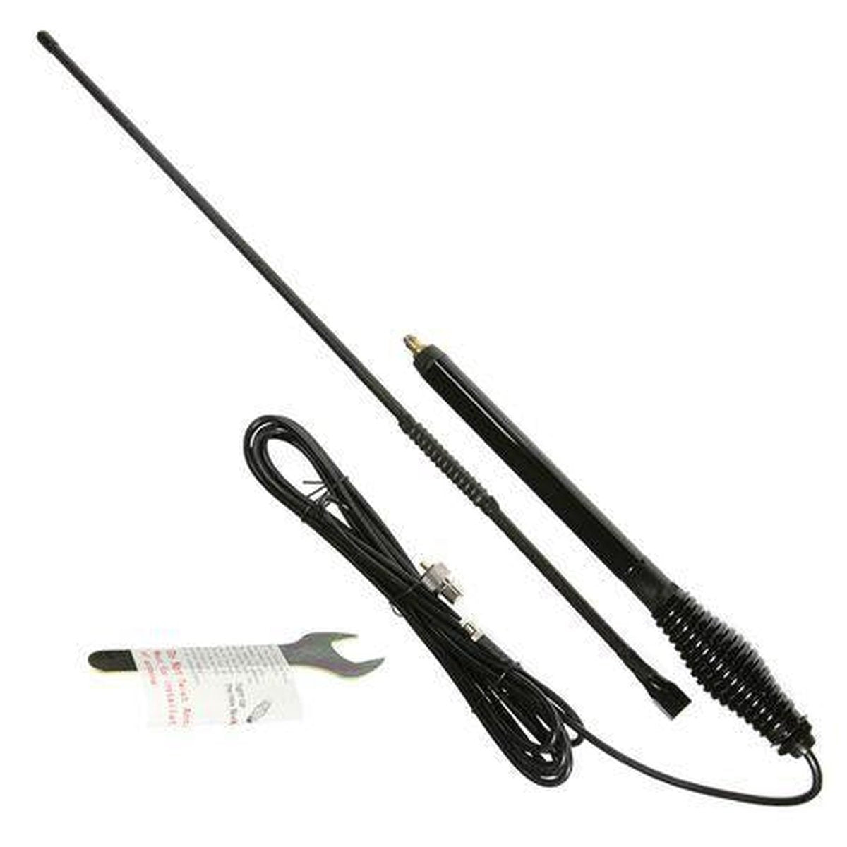 Maxi Trac 4x4 Fibreglass Elevated Feed UHF CB Antenna 6.0dB Kit 65cm MTAEF60
