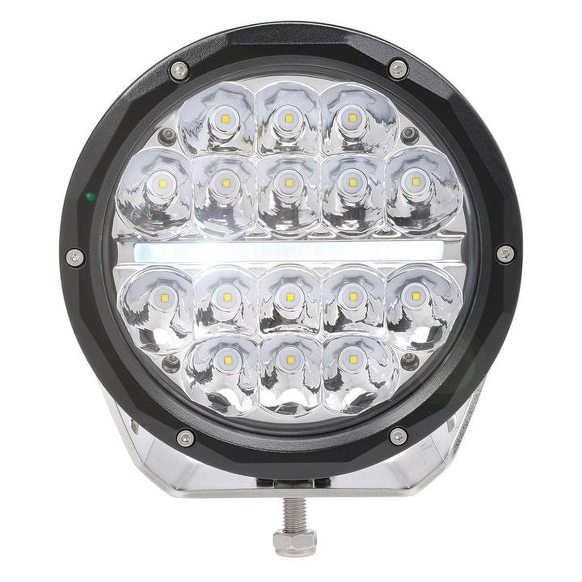 Maxi Trac 4x4 LED Spot Round Driving Light 12/24V 16 LED 7 inch MTR-180