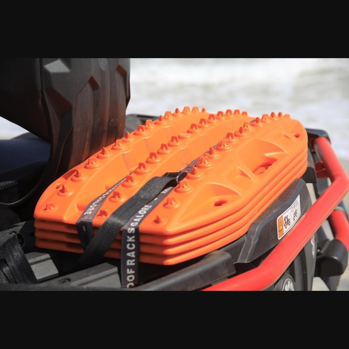 MAXTRAX Signature Orange Mini 4WD Recovery Tracks & Jaxbase