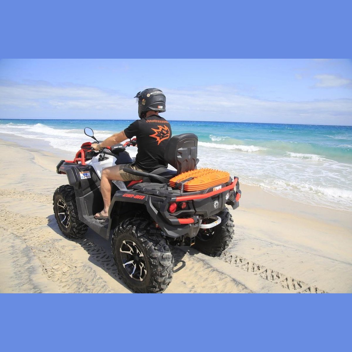 MAXTRAX Signature Orange Mini 4WD Recovery Tracks & Jaxbase