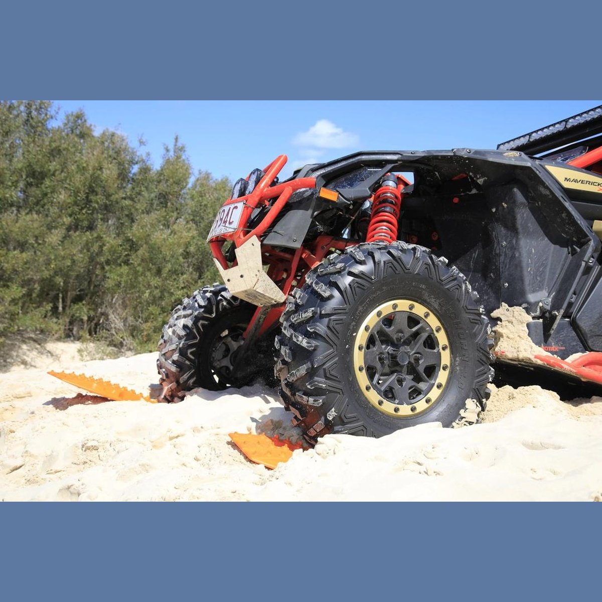 MAXTRAX Signature Orange 4WD Mini Pair Recovery Tracks