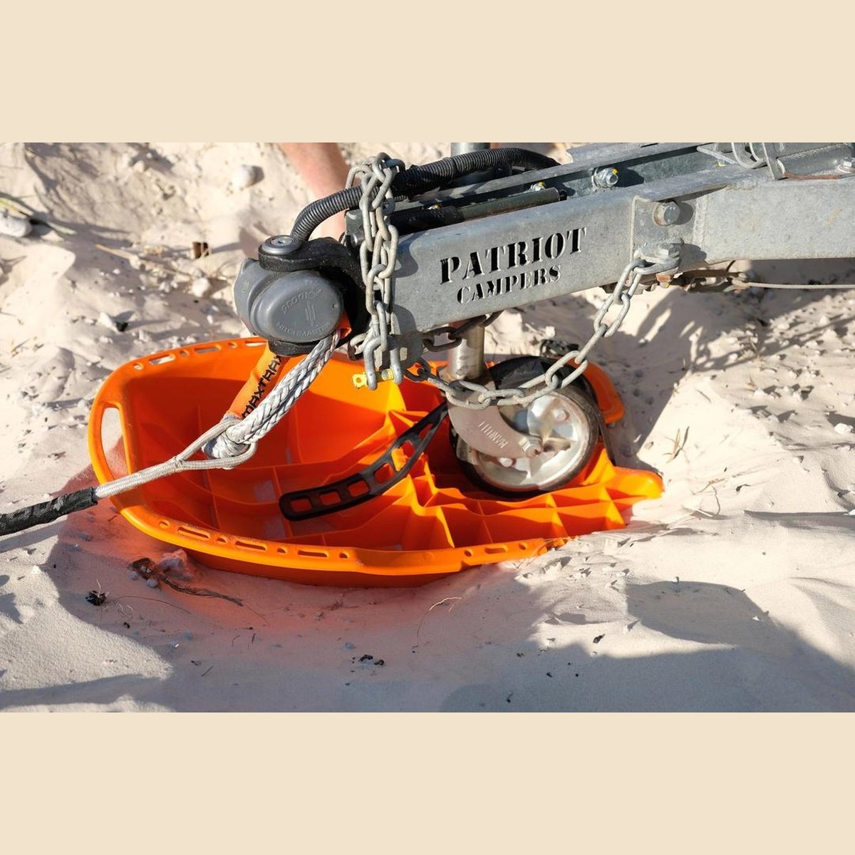 MAXTRAX Orange Trailer Skid Trailer Recovery