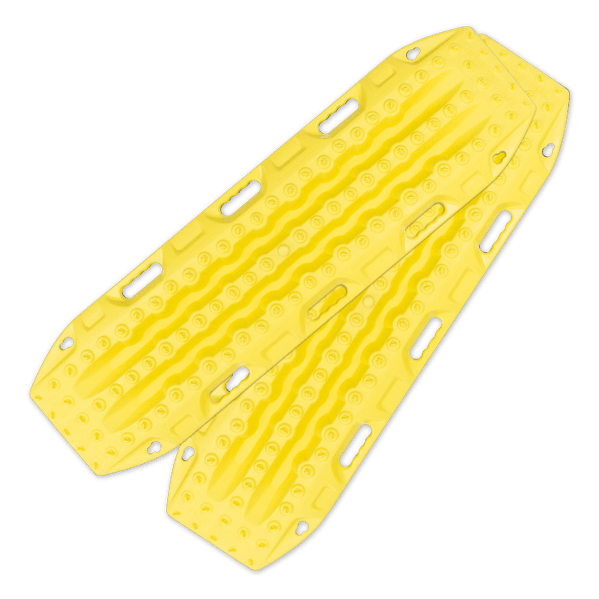MAXTRAX MK2 4x4 Recovery Tracks Blaze Yellow with Telltale Leashes