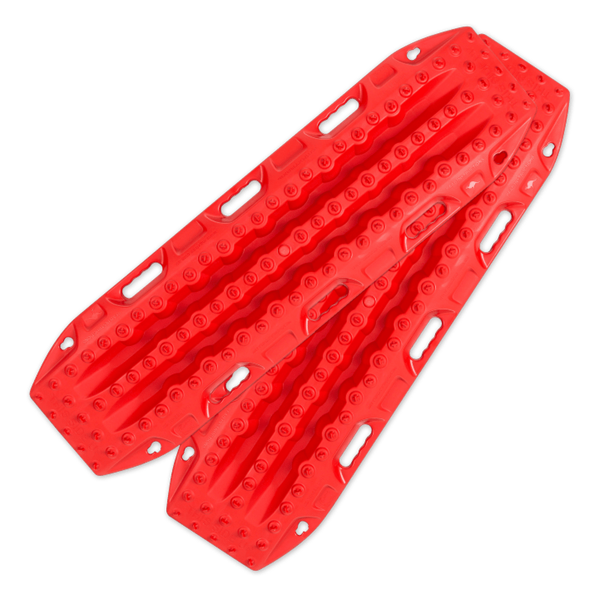 MAXTRAX MK2 4x4 Recovery Tracks FJ Red with Telltale Leashes