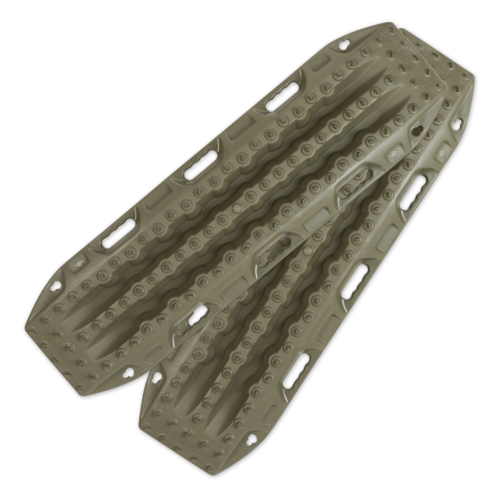 MAXTRAX MK2 4x4 Recovery Tracks Olive Drab with Telltale Leashes