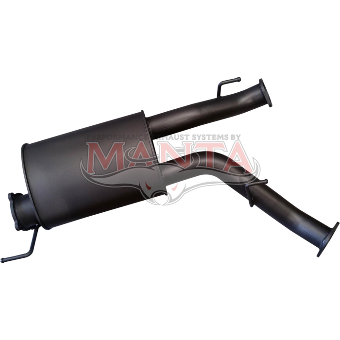 Manta LandCruiser VDJ200 Wagon Dual 3in-Single 4in Centre Muffler MBM622MF