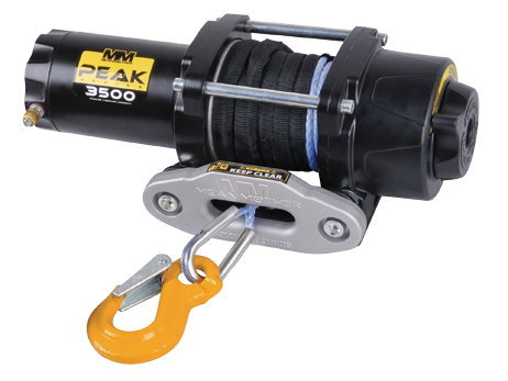 Mean Mother 4x4 Peak Electric Winch 3500lb Synthetic Rope EW3500S