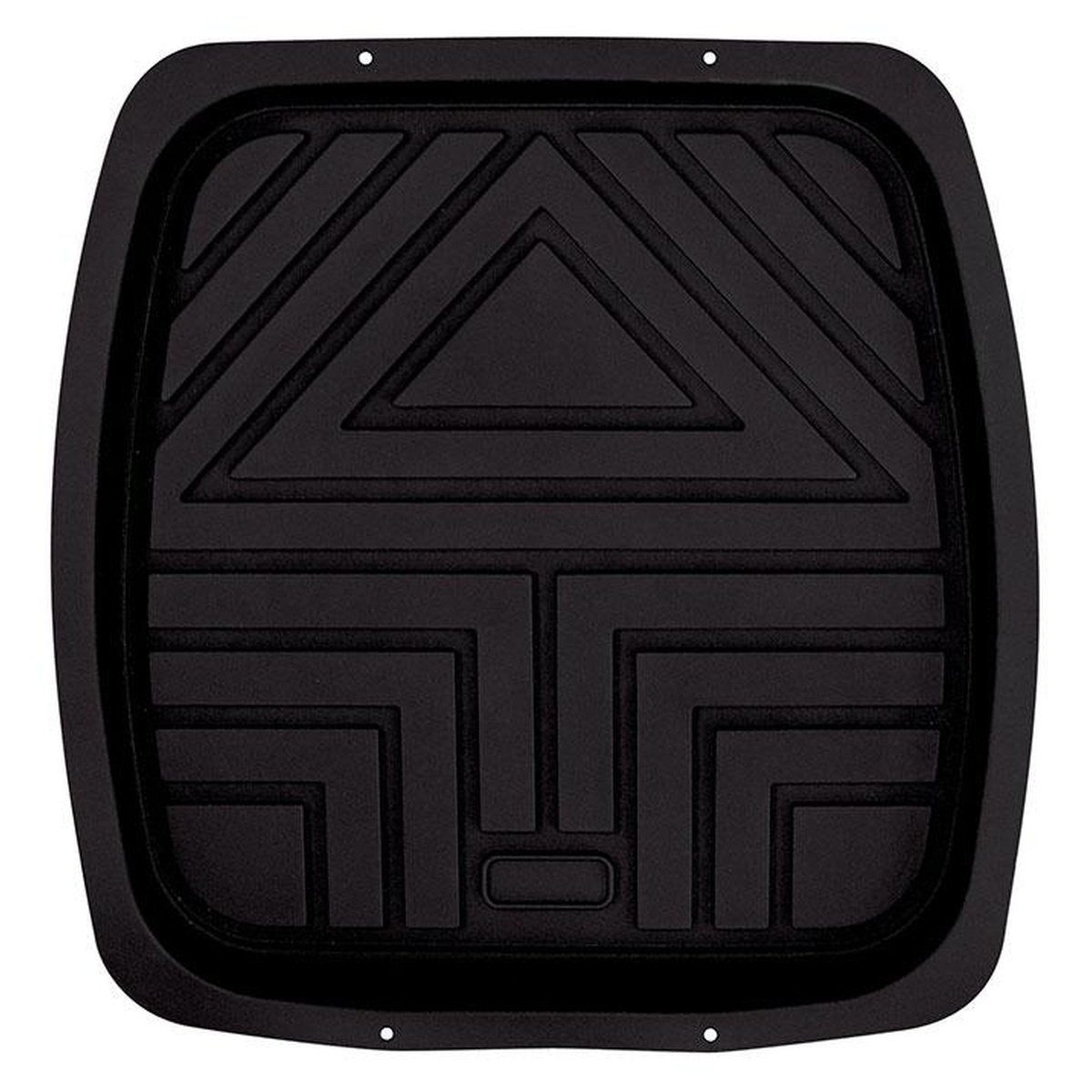 Mean Mother Deep Dish Rubber Floor Mat Rear Black MM4850