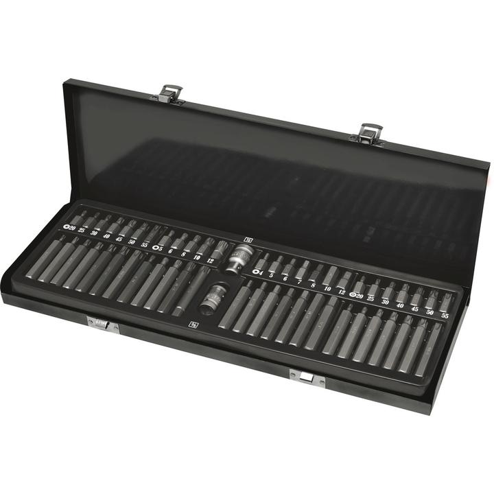 Mechpro Torx & Hex Spline Bit Set 54pc