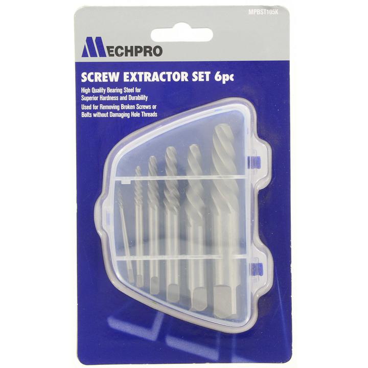 Mechpro Screw Extractor Set 6pc