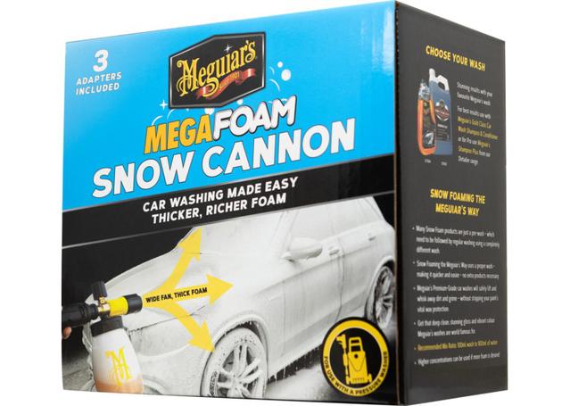 Meguiars Megafoam Snow Cannon 1400-3200PSI MEGACANN