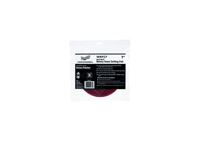 Meguiars Soft Buff Rotary Foam Cutting Pad 7inch WRFC7