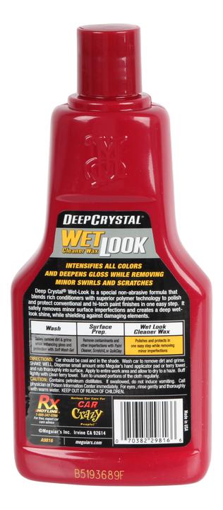 Meguiars Deep Crystal Wet Look - One Step Wax 473ml A9816