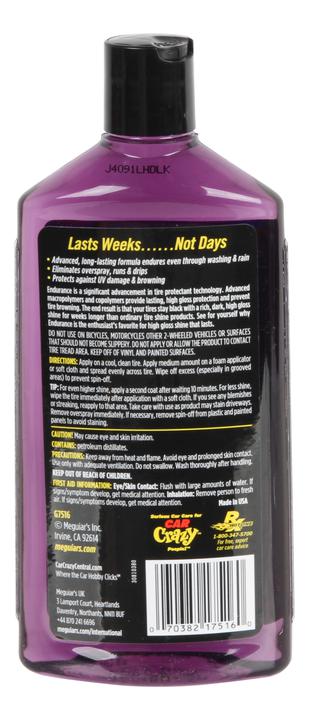 Meguiars Endurance Tyre Protectant Gel 473ml G7516