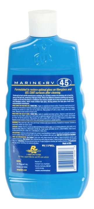Meguiars Boat Caravan High Gloss Polish 473ml M4516