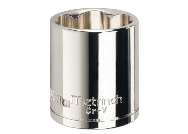 METRINCH Socket 1/4" Drive 6mm x 1/4" MET-1406