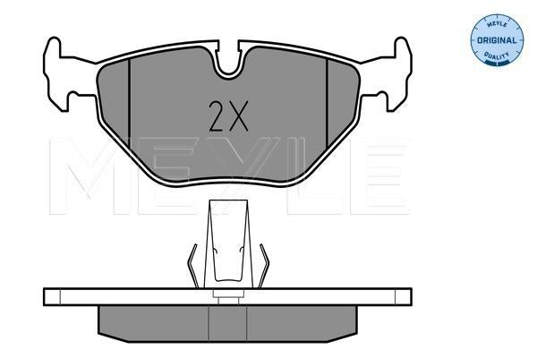 MEYLE Original Brake Pad Set Rear 025 216 9117