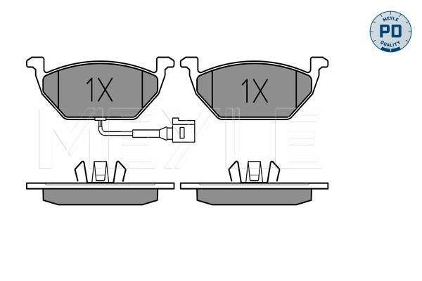 MEYLE PD Brake Pad Set Front 025 231 3119/PD