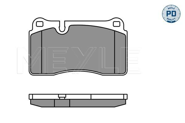 MEYLE PD Brake Pad Set Front 025 240 9817/PD