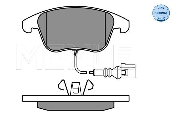 MEYLE Original Brake Pad Set Front 025 243 3219/W